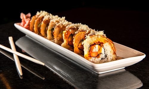 Las Vegas Roll from Hinode Japanese Steakhouse in Springfield MO