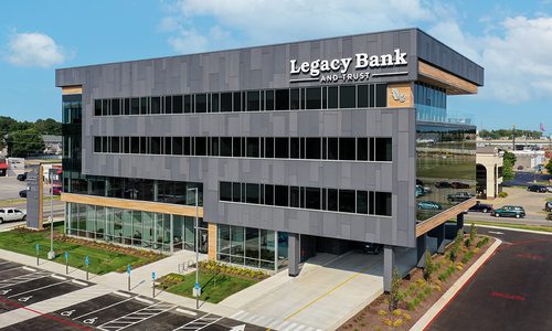 Legacy Bank exterior design