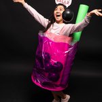 Slider Thumbnail: Linda Huynh as boba tea Halloween 2019