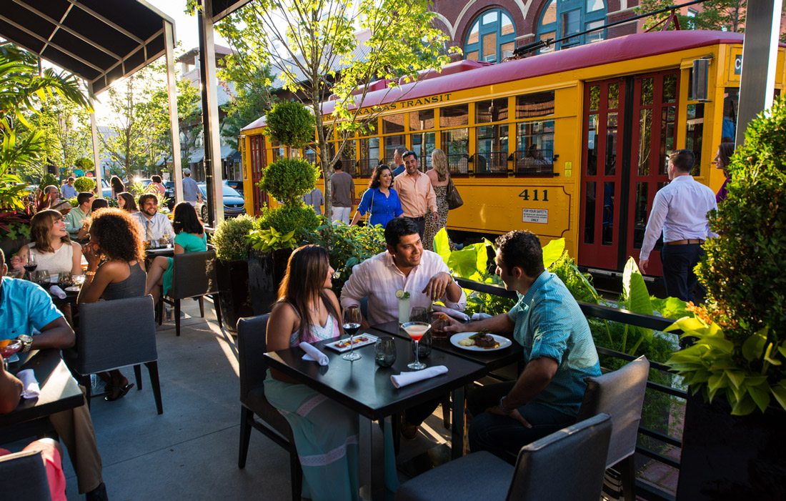 Street in Little Rock, Arkansas