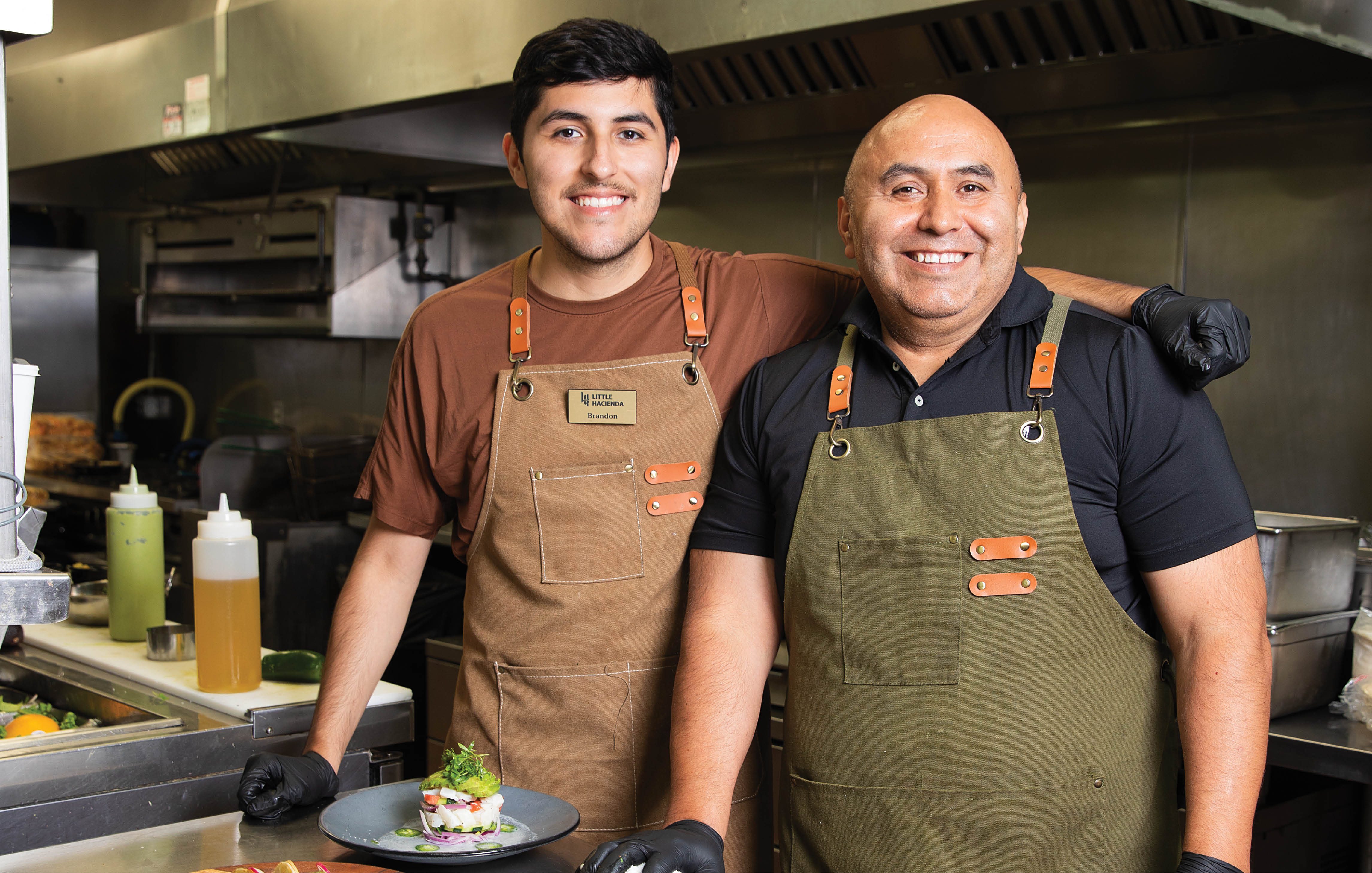 Brandon and Fidel Gómez