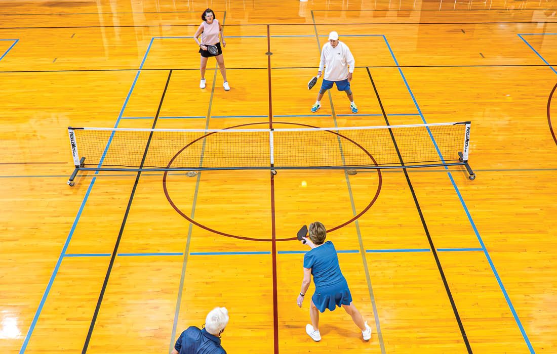 Indoor pickleball court in Springfield MO