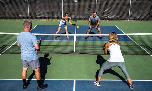 People playing Pickleball in Springfield MO
