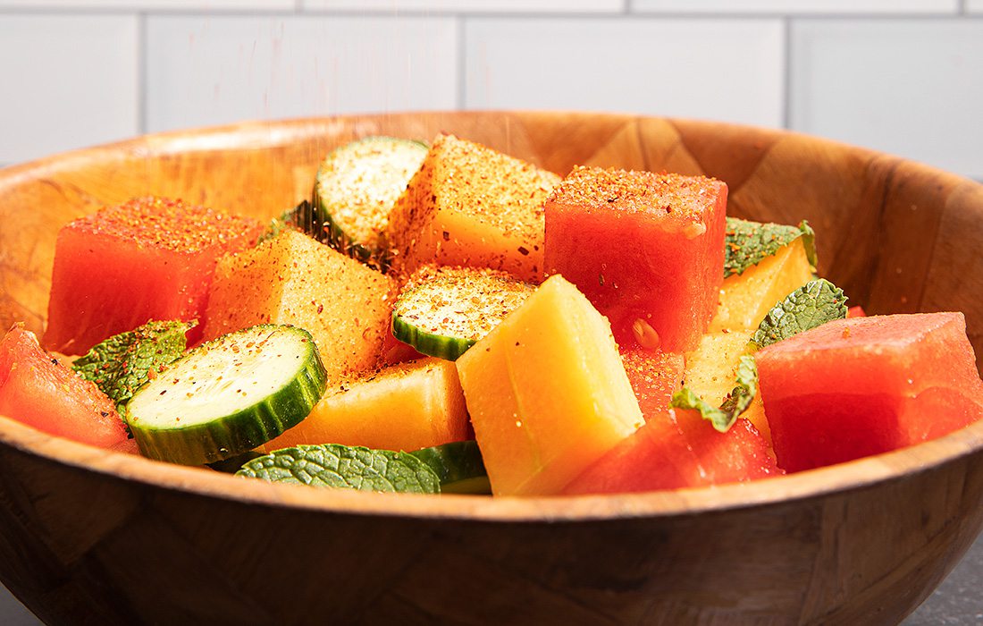 Melon salad