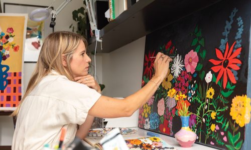 A Conversation with Artist and Counselor Michelle Houghton