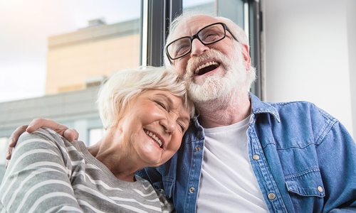 Retired couple