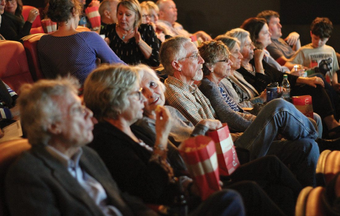 Audience at Moxie Cinema in Springfield MO
