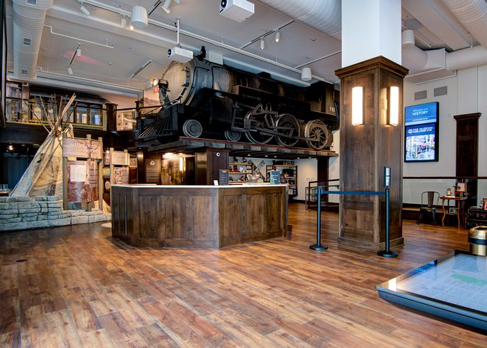 Front entrance area of History Museum