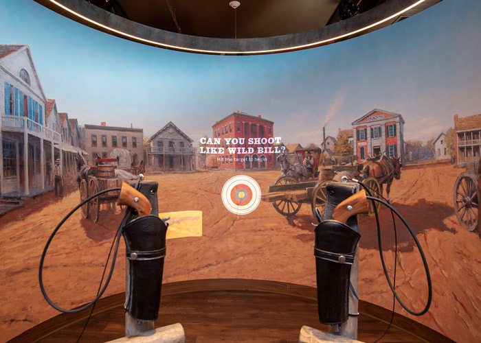 History Museum shootout recreation
