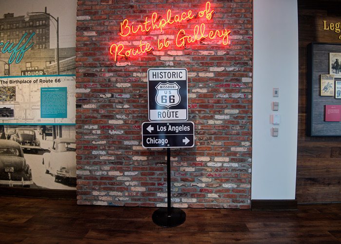 Route 66 display