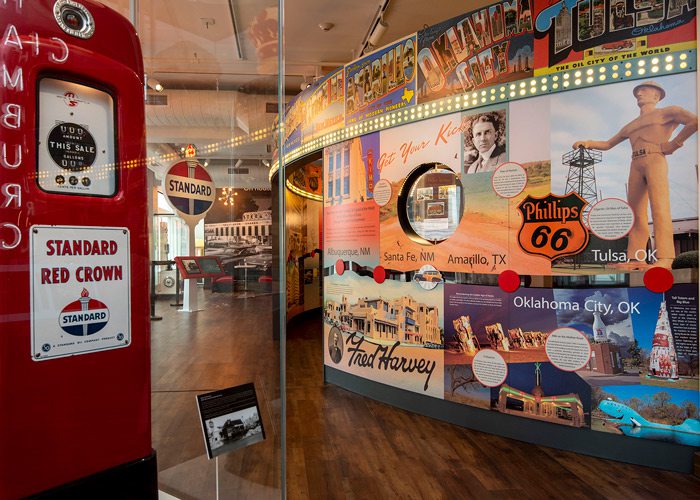 More Route 66 display at History Museum