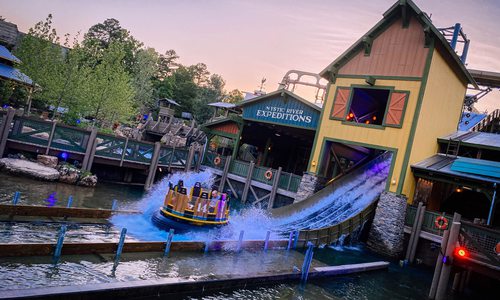 Mystic River Falls at Silver Dollar City in Branson, MO