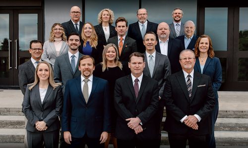 Front Row: Katherine Thompson, Nate Dunville, Daniel K. Wooten, Michael J. DeArmon Second Row: Patrick R. Baird, Nathan Rogers, Melissa Bade, Judson Poppen, Kirsten Poppen Third Row: Melanie McMullen, Lillian Sweeney, Bryan Fisher, Brian Asberry, Richard
