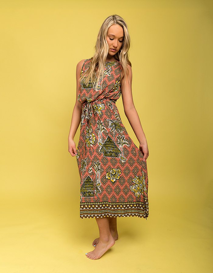 390-Uncle Frank tiki dress at Baglady Boutique