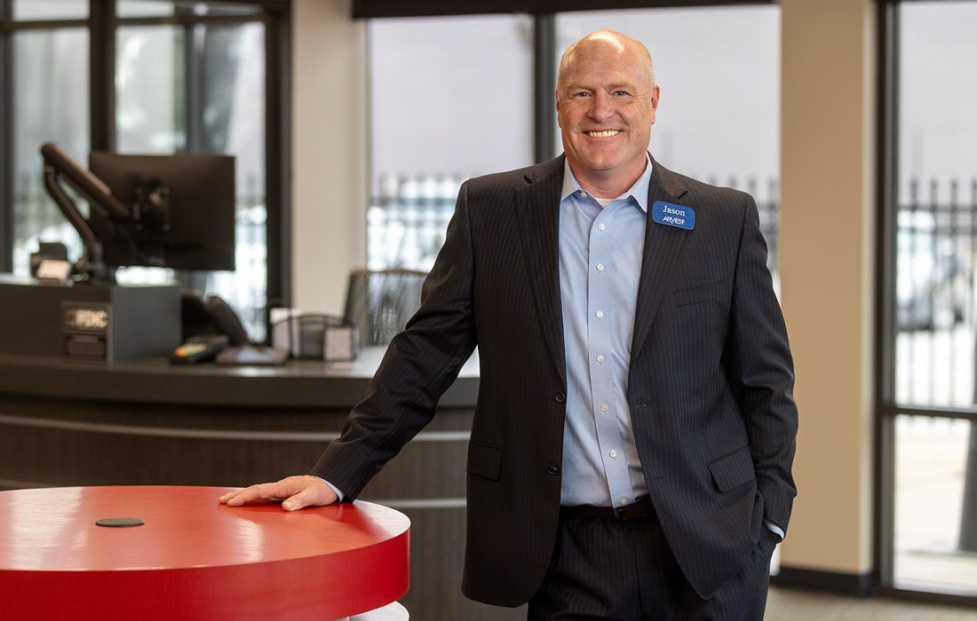 Jason England of Arvest Bank