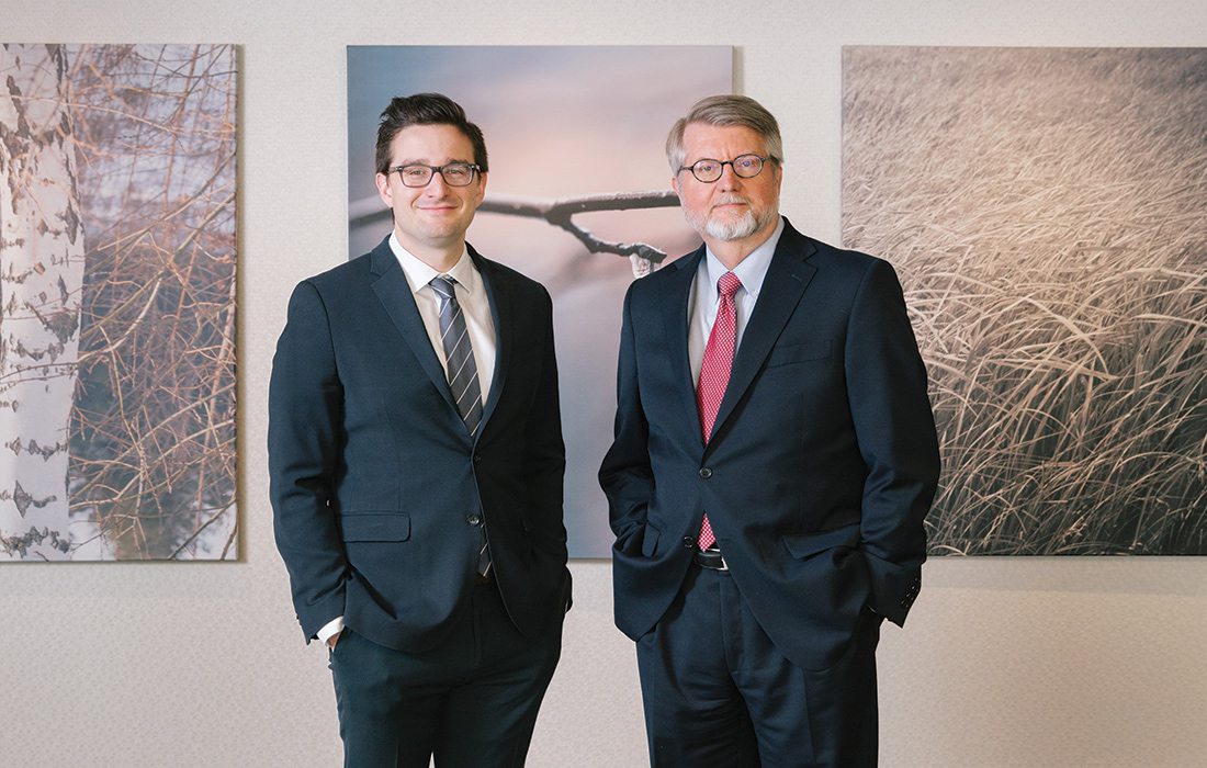 Clayton Campbell (left) and Gary Powell (right) of Spencer Fane