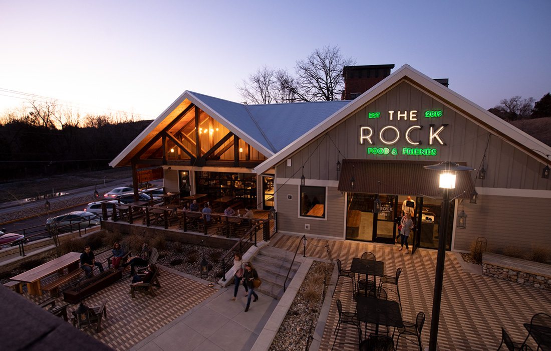 Patio at The Rock in Springfield MO