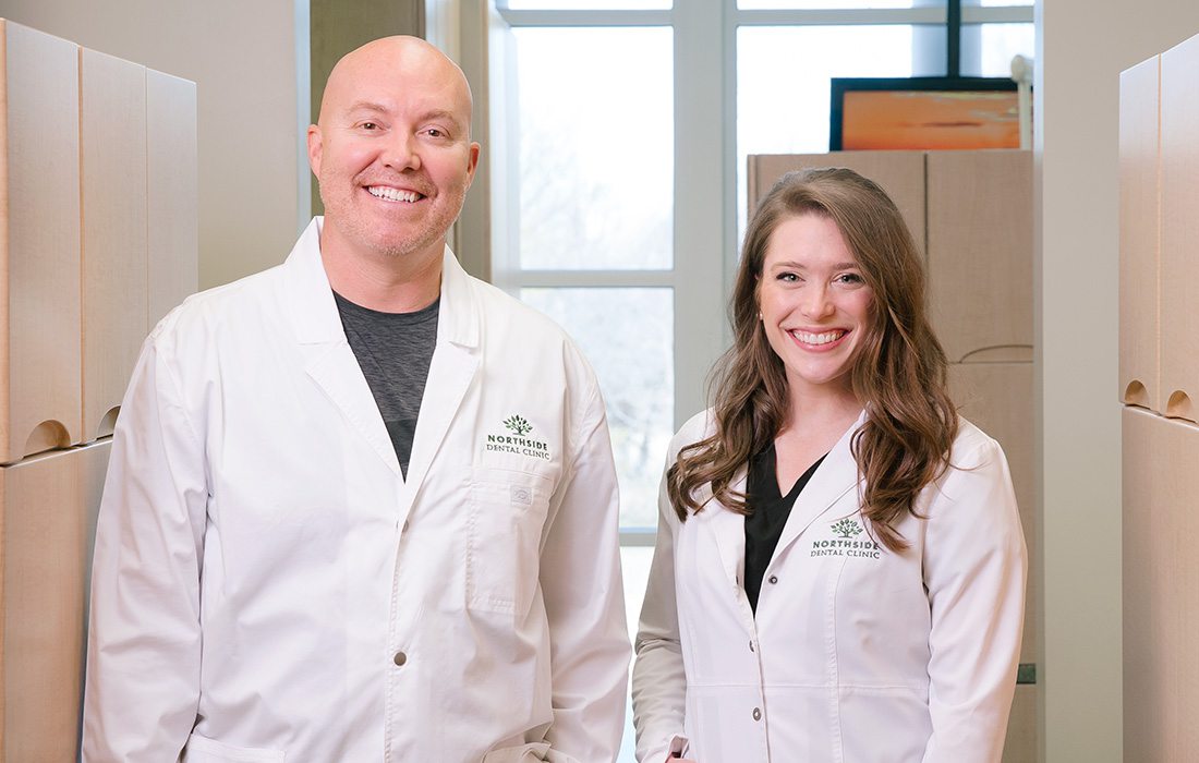 Derek Kaelin and Hillary Smith of Northside Dental Clinic and James River Dental in Springfield MO