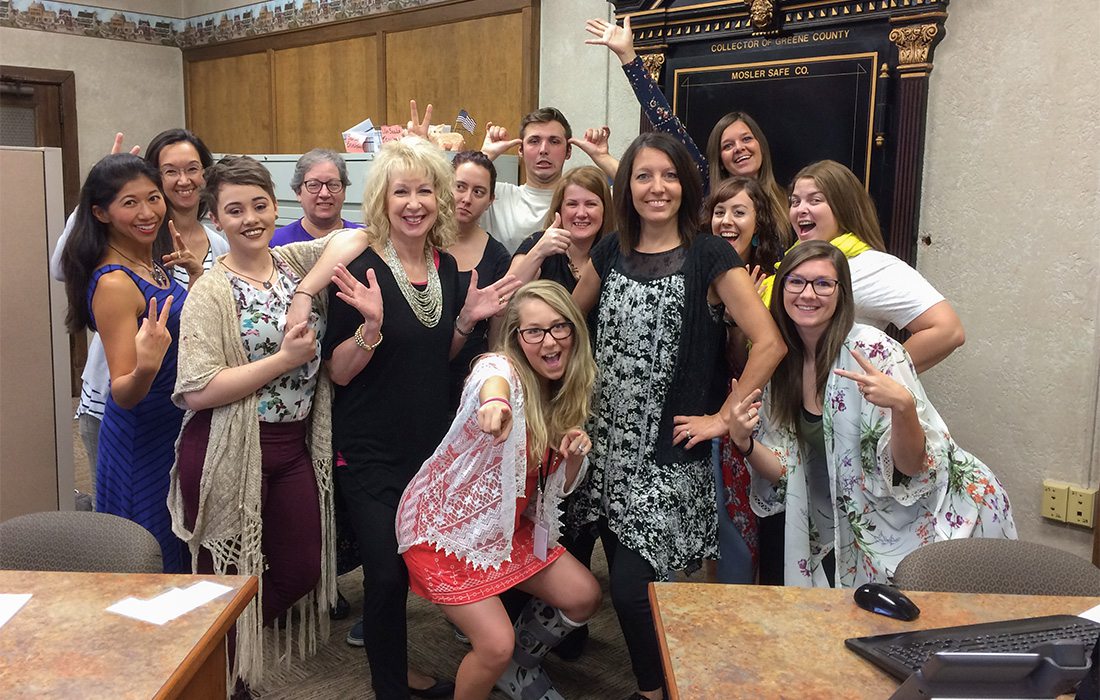 green county collector's office staff photo in springfield missouri