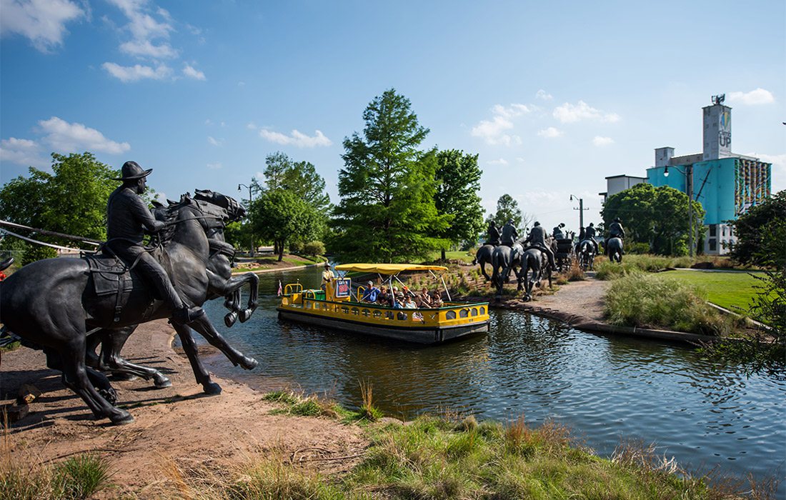 River boat in Oklahoma City