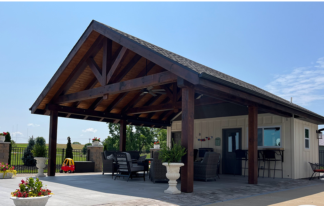 Huge deck done by Ozark Deck and Timber LLC.