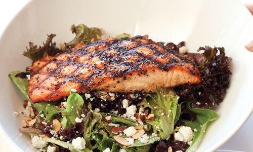 Ozark Salmon Salad from Black Oak Grill