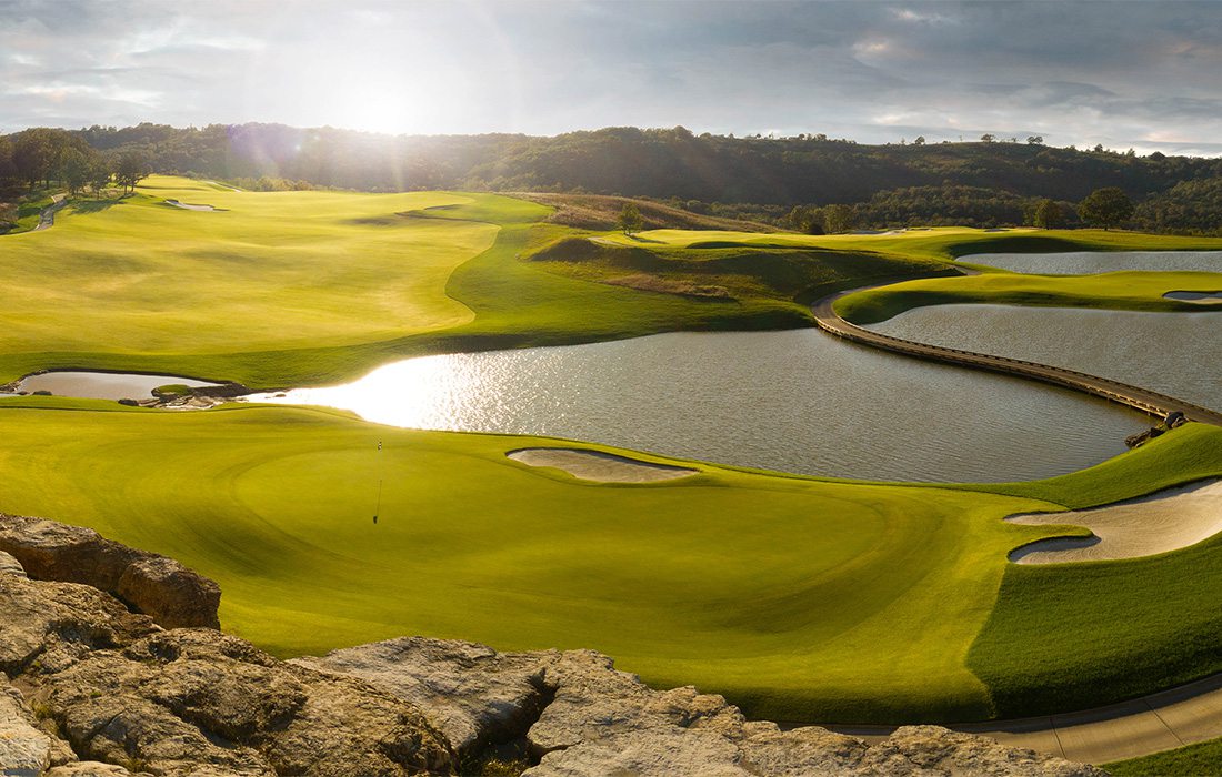 Payne's Valley Golf Course Mid-Afternoon