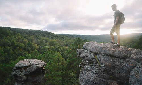 Trails to Hike near Springfield MO in Winter and Summer