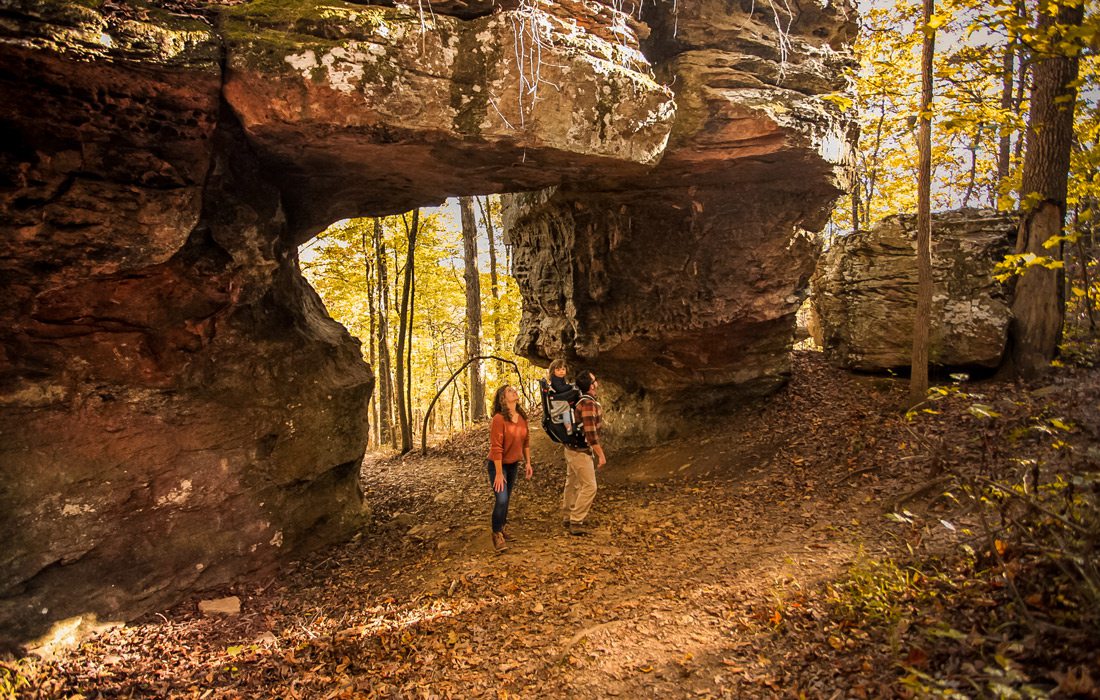 Pedestal Rocks in Arkansas