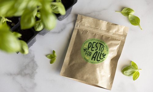 Pesto for All's handmade pesto.