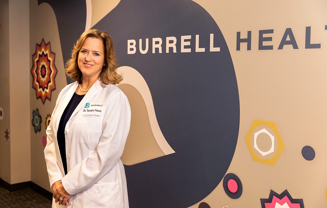 Tamara Fusco, M.D., F.A.A.P. of Burrell Behavioral Health