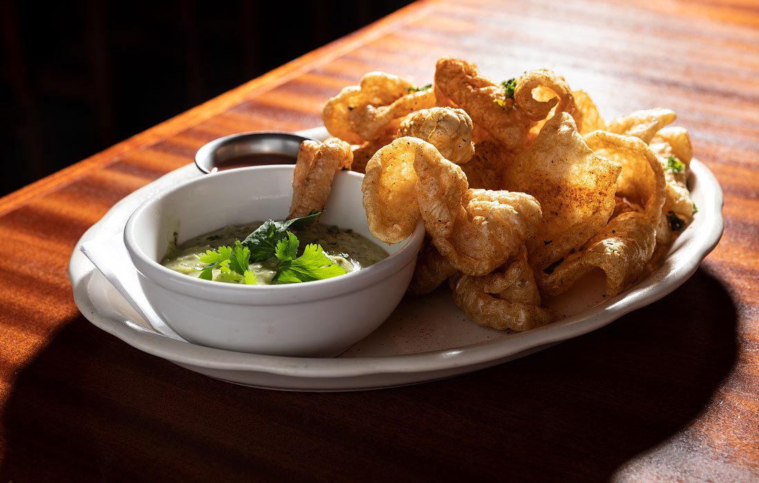 Pork Rinds at Lindberg's Tavern in Springfield MO