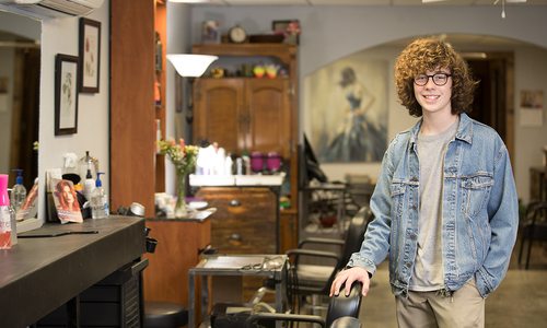 Gabriel Crouch, Owner of Blades and Shades Salon/Spa