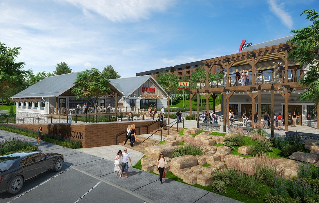 rendering of Quarry Town in springfield, MO