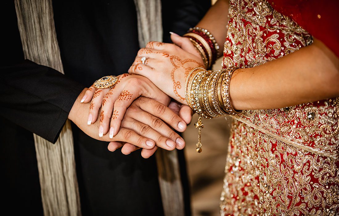 Shayan Cannefax & Jordan Duncan on their wedding day at the DoubleTree by Hilton in Springfield, MO