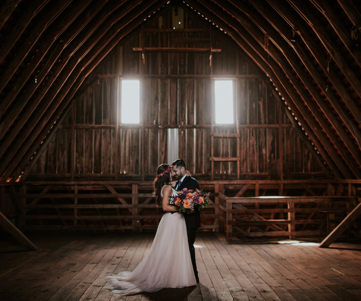 Mackenzie Lee & Ricky Hernandez wedding portrait