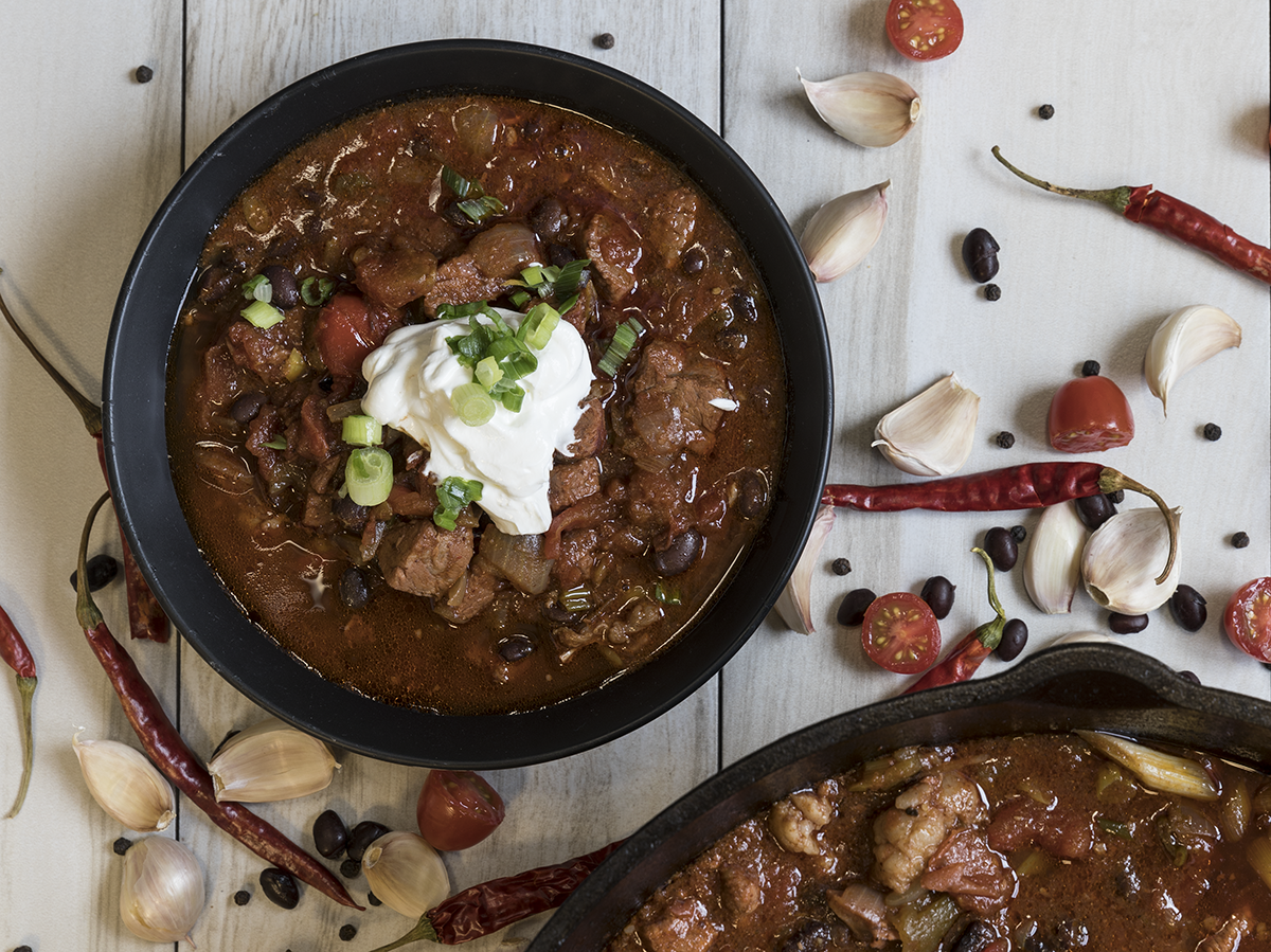 Ribeye Chili by Wes Johnson of Metropolitan Farmer.