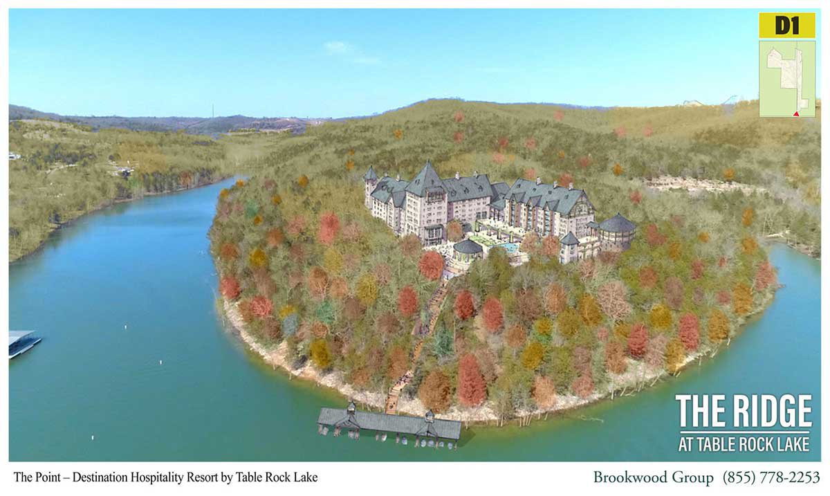 Ridge at Table Rock Lake renderings