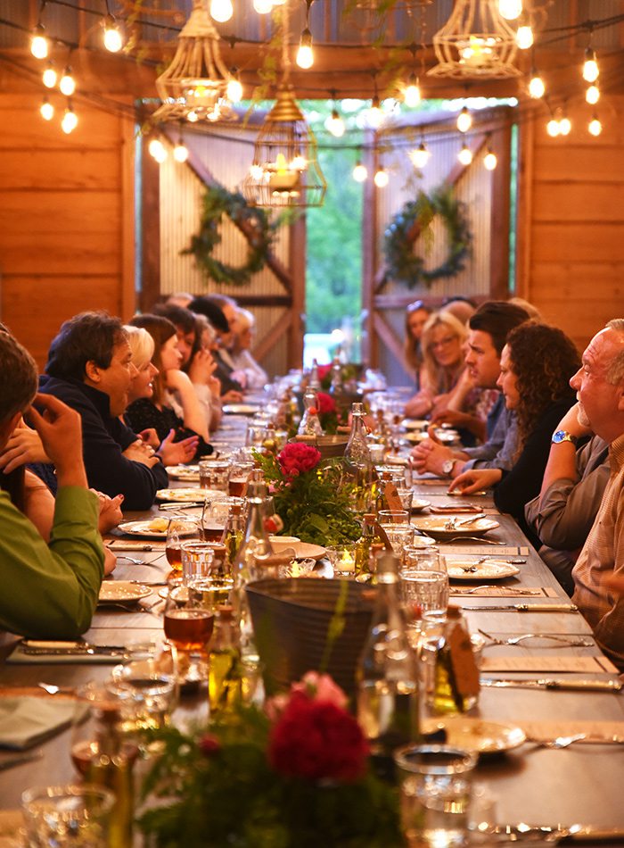 Green Dirt Farm, farm-to-table meal