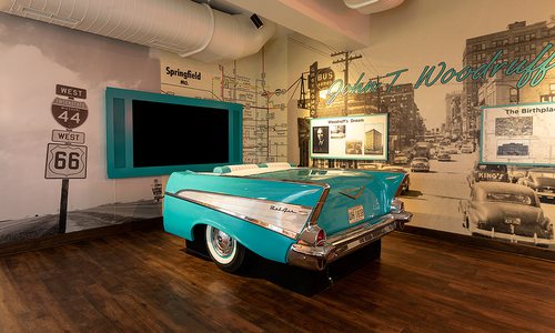 Route 66 Exhibit at Springfield History Museum