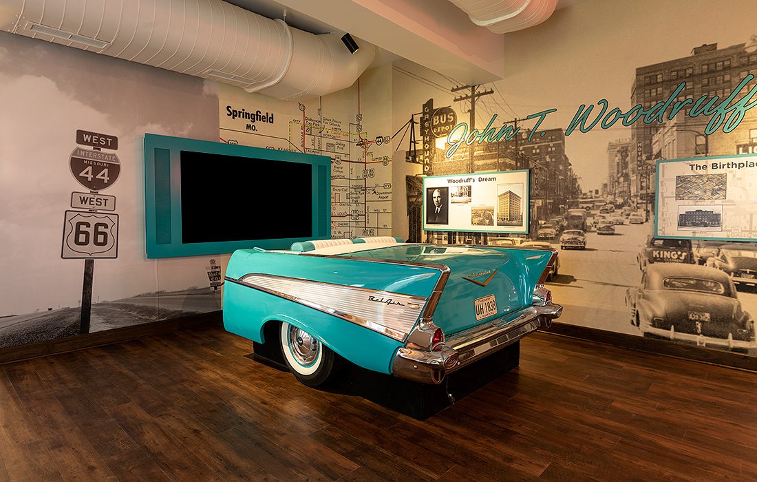 Route 66 Exhibit in Springfield MO