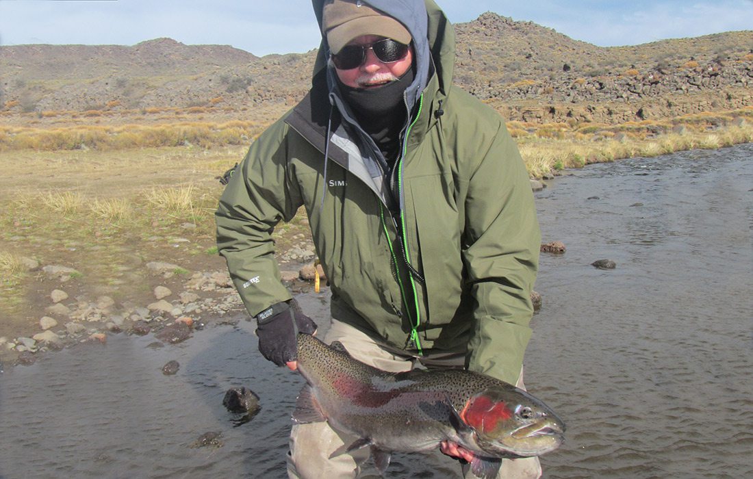 Larry Hartley fishing