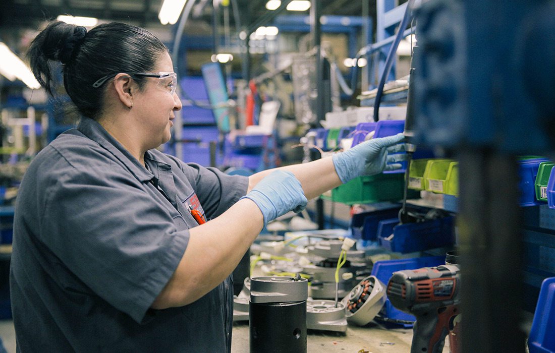 Woman at work at SRC Holdings Corporation in Springfield MO