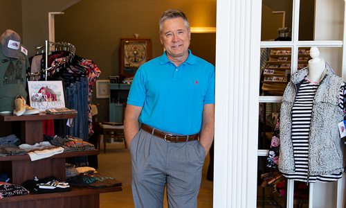 Larry Leek, CEO of Christian Associates at Wood & Twig at Battlefield Mall