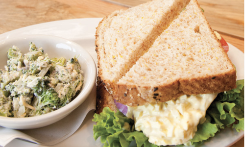 Egg Salad Sandwich at The Brown Egg