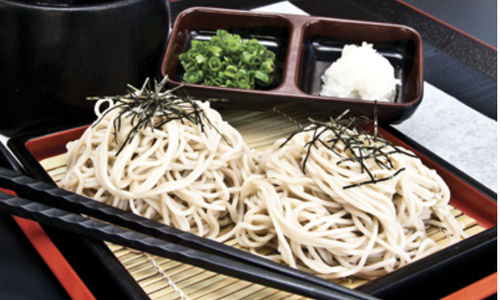 Zaru Soba at Bibiya Fresh Kitchen