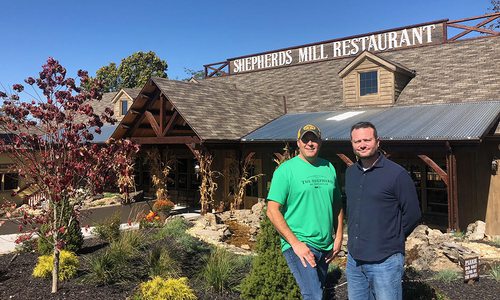 Jeff Johnson and Steve Faria at Shepherd of the Hills
