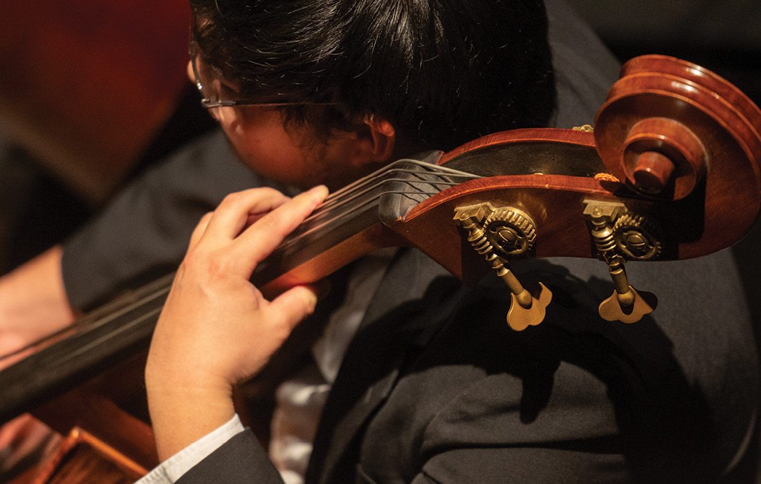 Cellist with Springfield Symphony Orchestra