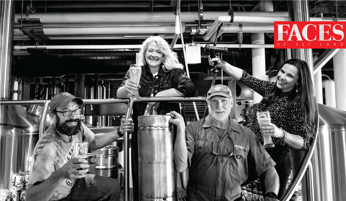 John Lundman, Cellar Man/Packaging  Christina Chanter, Managing Member/Owner Bruce Johnson, Head Brewer  Catherine Wellever,  Art Director/Graphic Designer