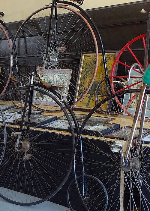 Pedalers Bicycle Museum on historic Commercial Street in Springfield MO